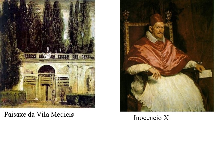 Paisaxe da Vila Medicis Inocencio X 