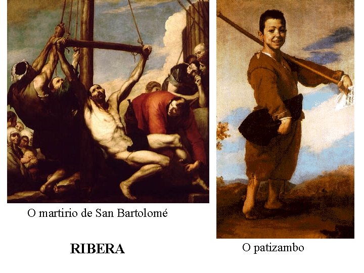 O martirio de San Bartolomé RIBERA O patizambo 