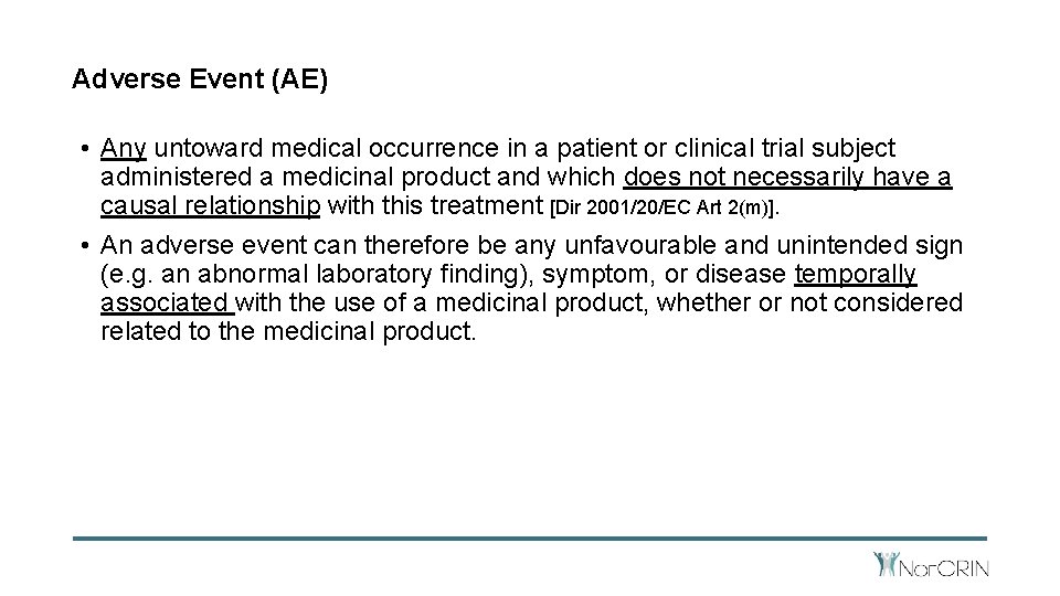 Examples Of Adverse Events Ae Include Which Of The Following Pharmacovigilance in Clinical Trials Version 04 Feb 2021