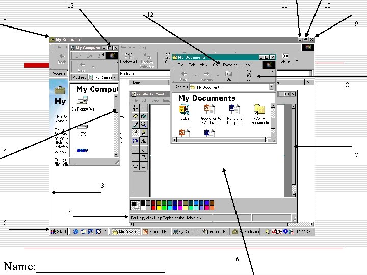 13 11 10 12 1 9 8 2 7 3 4 5 Name: ___________