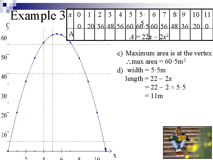 Example 3 x 0 1 2 3 4 5 5· 6 7 8 9