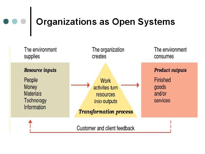 Organizations as Open Systems 