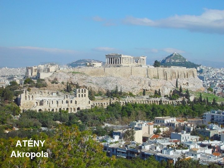 ATÉNY Akropola 