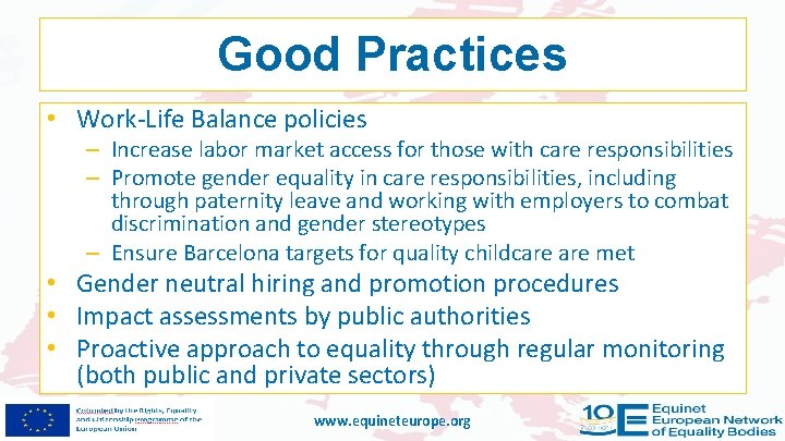Equality Bodies and the Economic Empowerment of Women