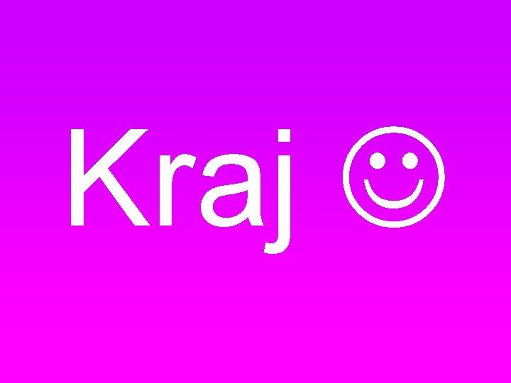 Kraj 