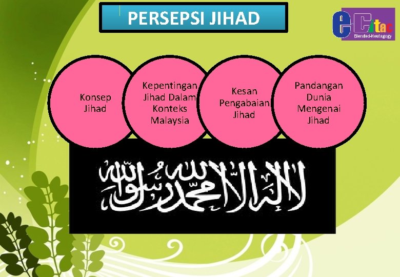 PERSEPSI JIHAD Konsep Jihad Kepentingan Jihad Dalam Konteks Malaysia Kesan Pengabaian Jihad Pandangan Dunia
