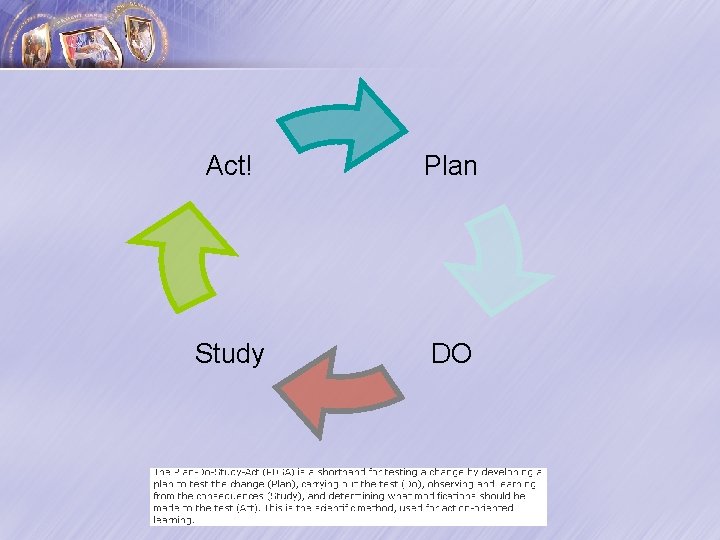 Act! Plan Study DO 