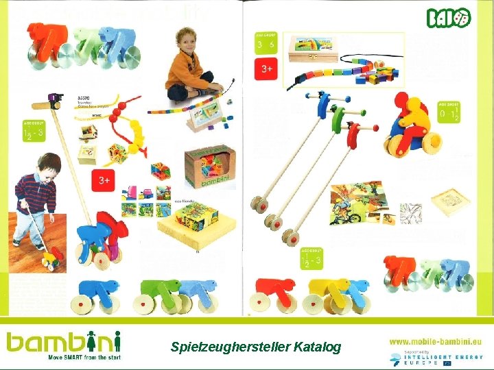 B Spielzeughersteller Katalog 