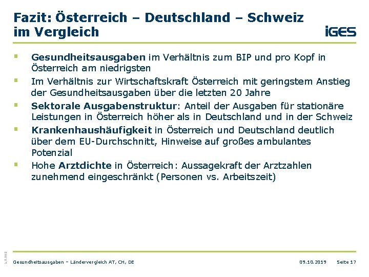 Fazit: Österreich – Deutschland – Schweiz im Vergleich § § 1. S. 002 §