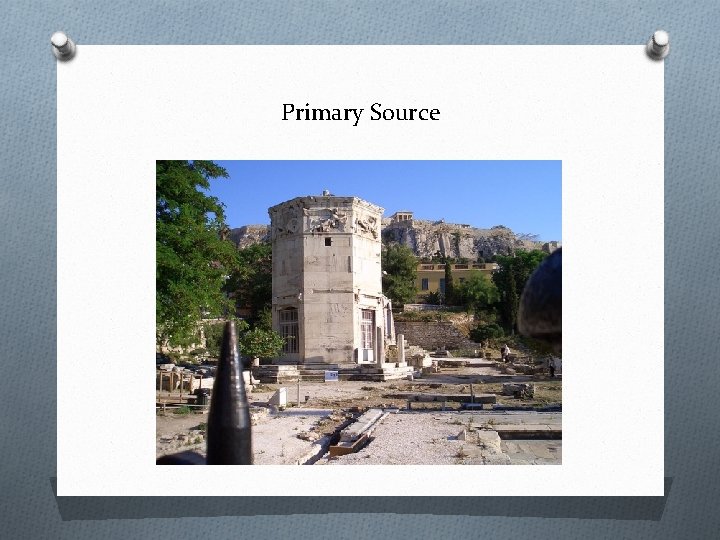 Primary Source 