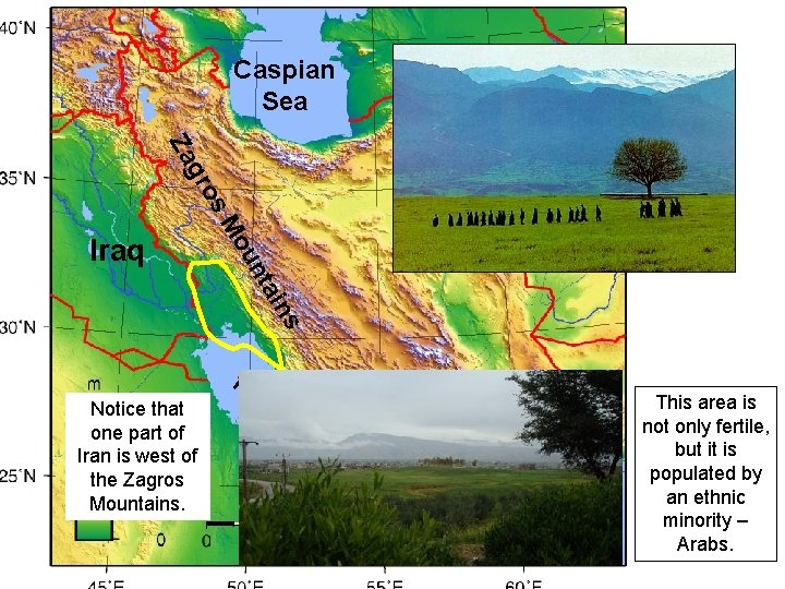 Caspian Sea Za os gr ns tai un Mo Iraq Notice that one part