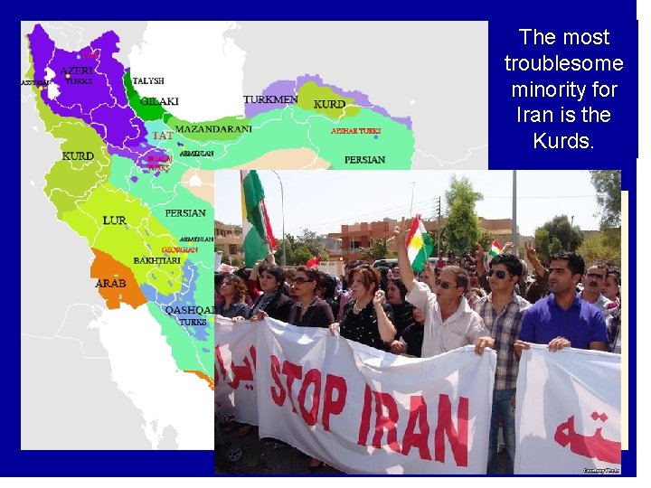 The most In Which which troublesome areas ethnicdo minority group most holds of for