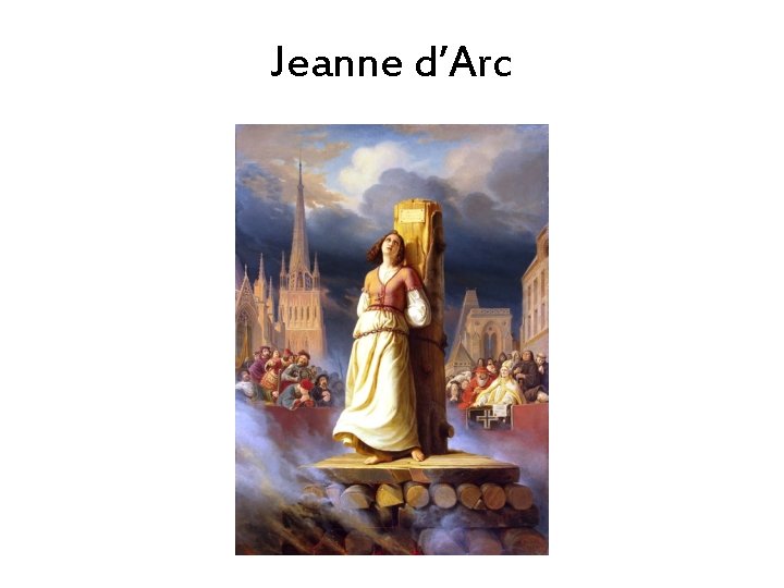 Jeanne d’Arc 