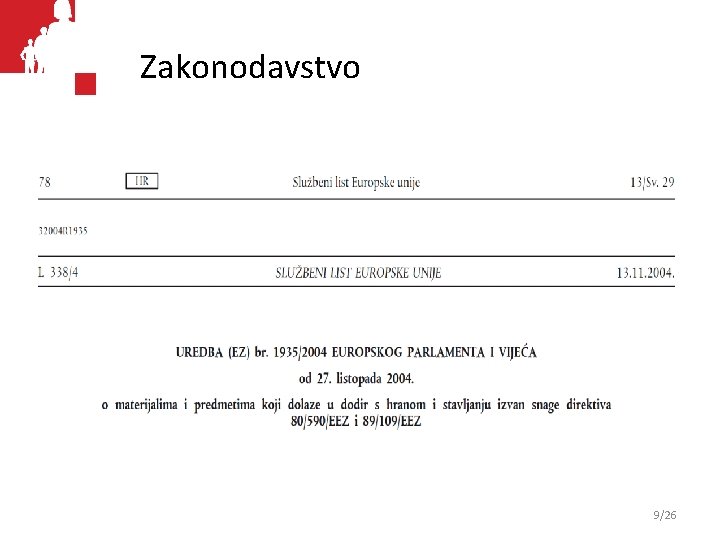 Zakonodavstvo 9/26 