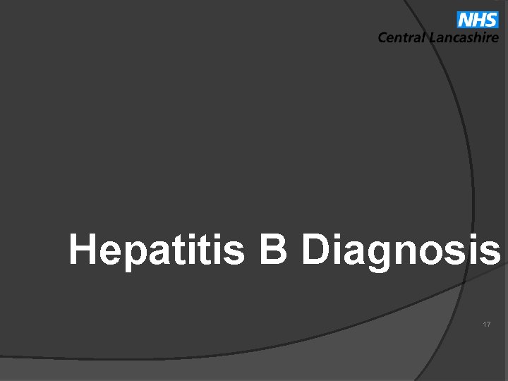 Hepatitis B Diagnosis 17 