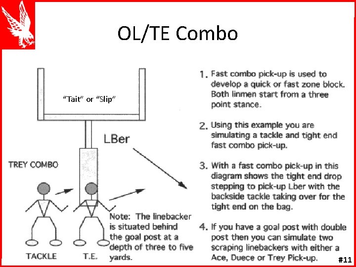 OL/TE Combo “Tait” or “Slip” #11 