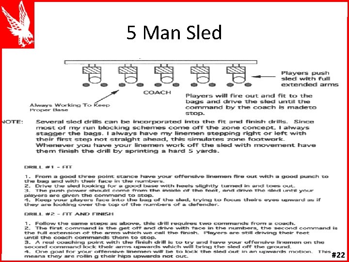5 Man Sled #22 