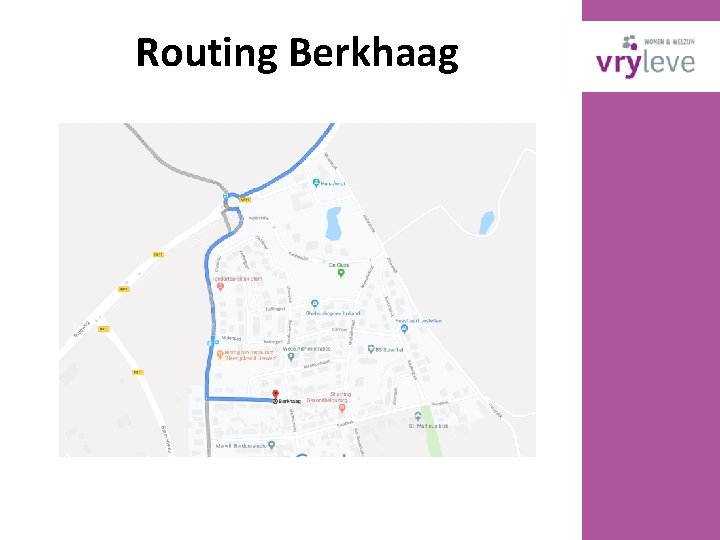 Routing Berkhaag 