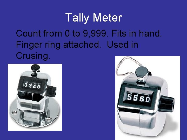 Tally Meter Count from 0 to 9, 999. Fits in hand. Finger ring attached.