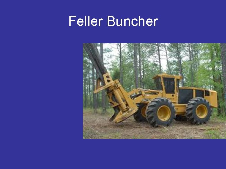 Feller Buncher 