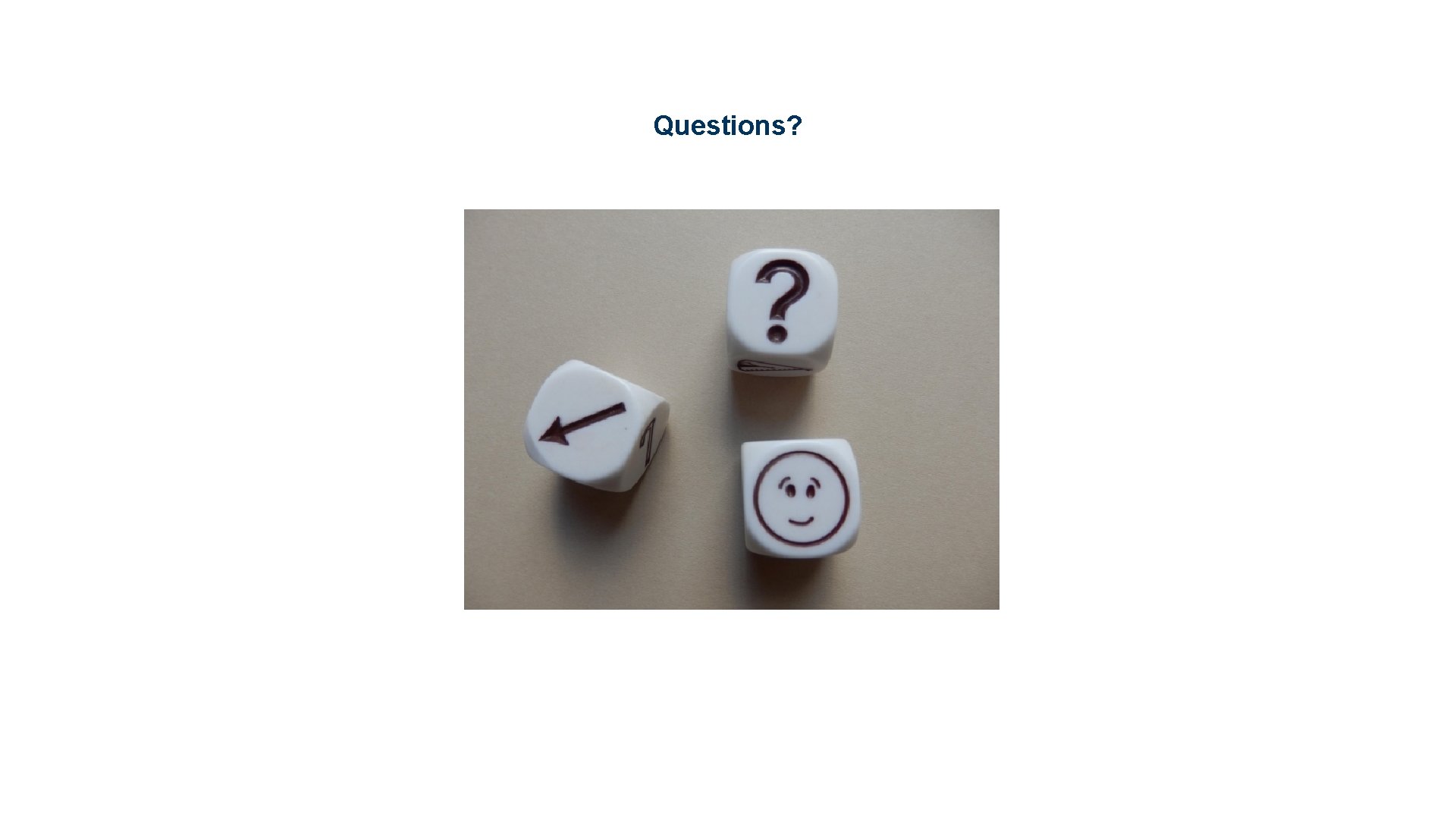 Questions? 