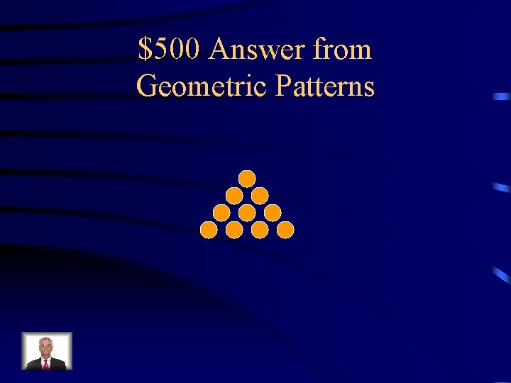 $500 Answer from Geometric Patterns 