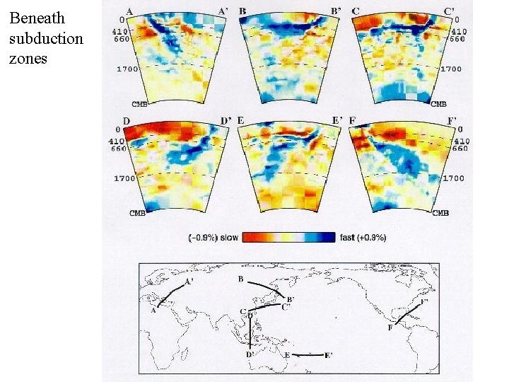 Beneath subduction zones 