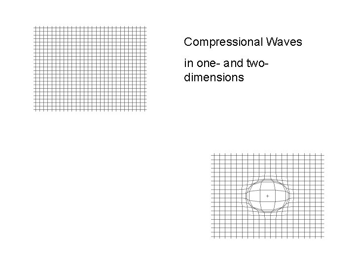 Compressional Waves in one- and twodimensions 