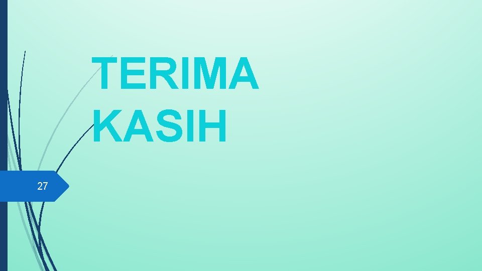 TERIMA KASIH 27 