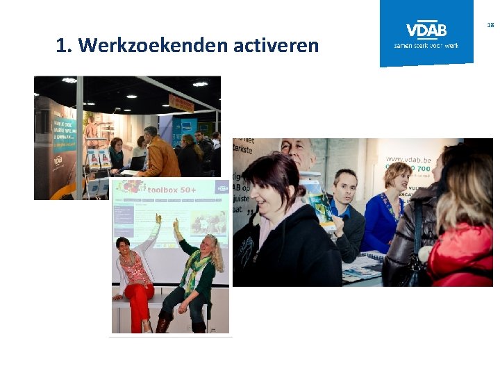 18 1. Werkzoekenden activeren 