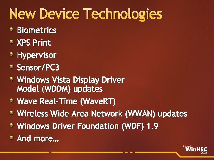 New Device Technologies Biometrics XPS Print Hypervisor Sensor/PC 3 Windows Vista Display Driver Model