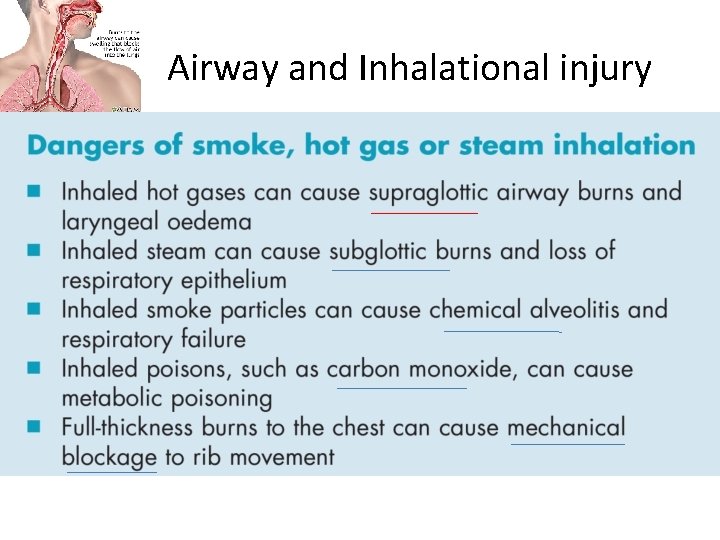 Airway and Inhalational injury 