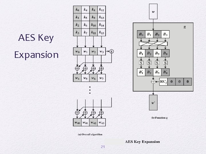 AES Key Expansion 21 