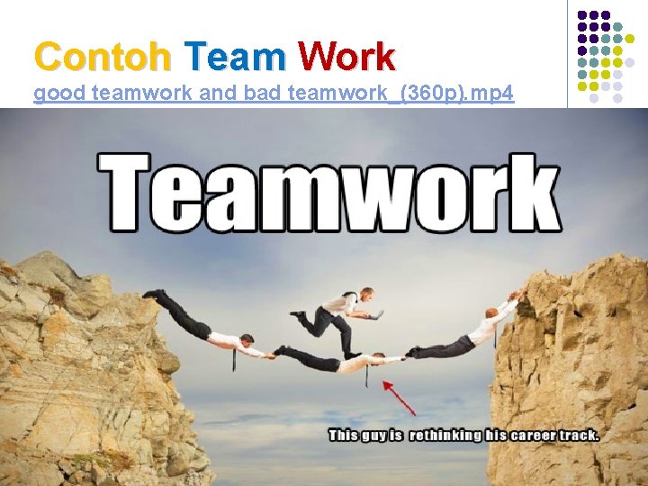 Contoh Team Work good teamwork and bad teamwork_(360 p). mp 4 