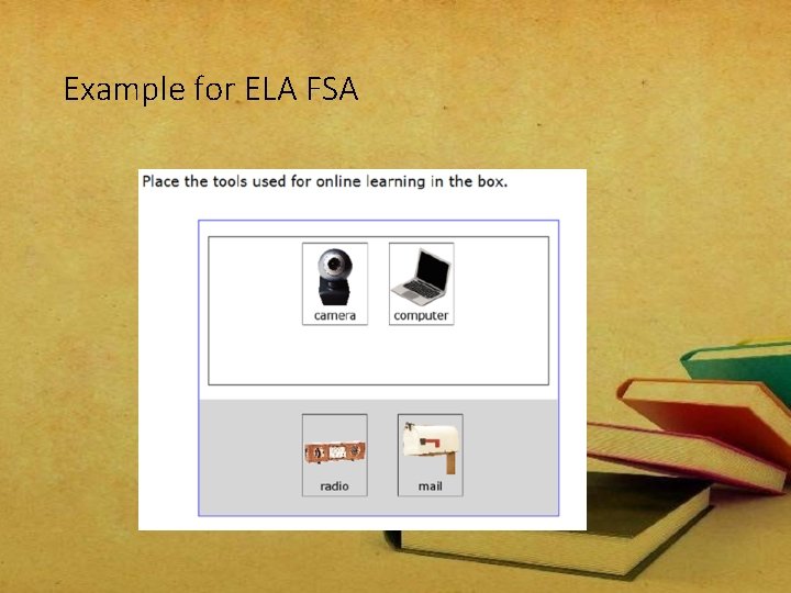 Example for ELA FSA 