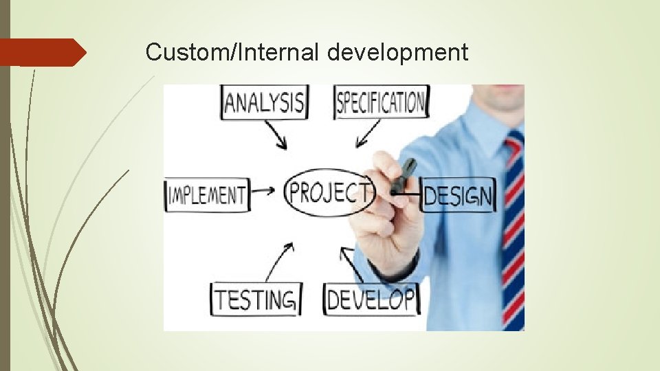 Custom/Internal development 