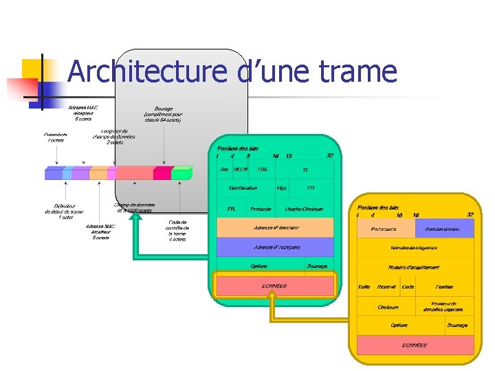 Architecture d’une trame 