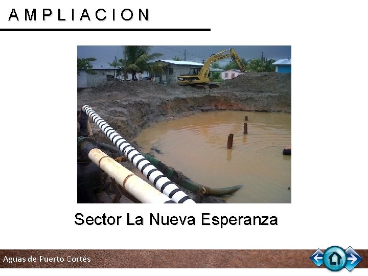 AMPLIACION Sector La Nueva Esperanza Aguas de Puerto Cortés 