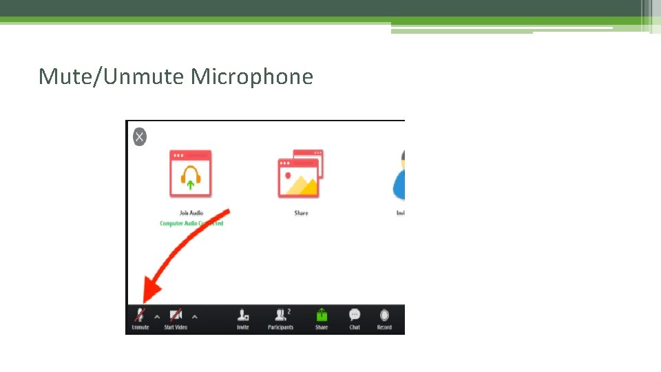Mute/Unmute Microphone 