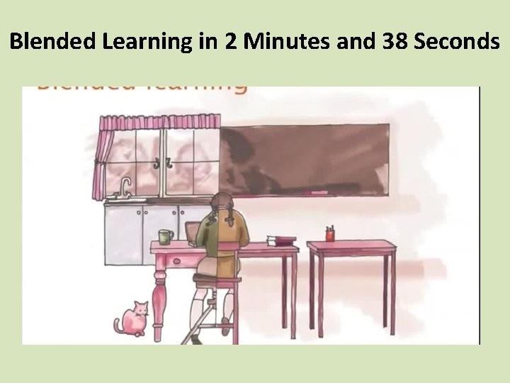 Blended Learning in 2 Minutes and 38 Seconds 