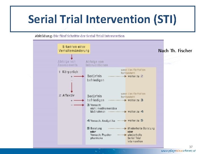 Serial Trial Intervention (STI) Nach Th. Fischer 37 