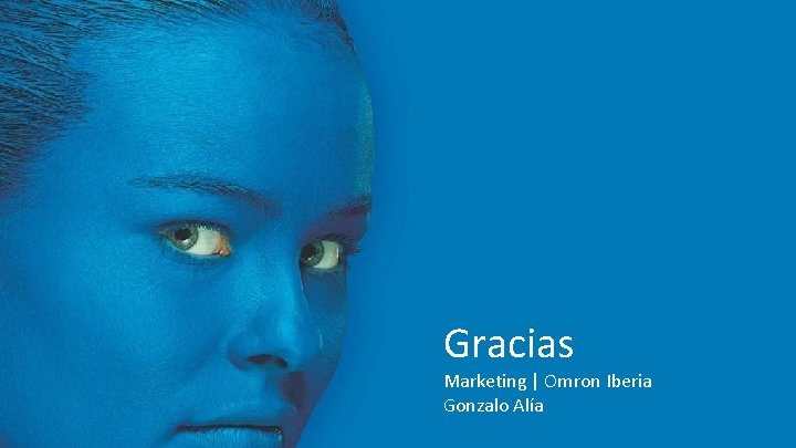 OMRON Gracias Marketing | Omron Iberia Gonzalo Alía 