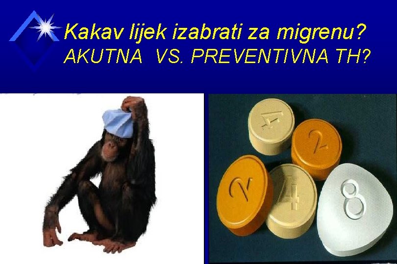 Kakav lijek izabrati za migrenu? AKUTNA VS. PREVENTIVNA TH? 