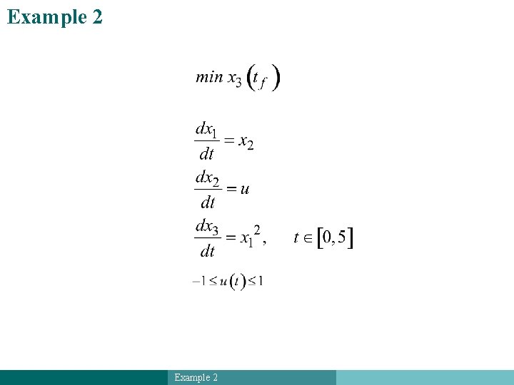 Example 2 