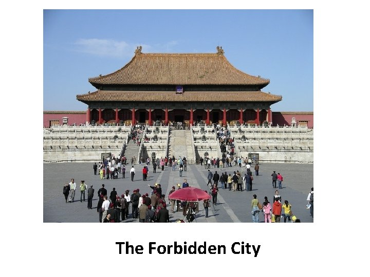 The Forbidden City 