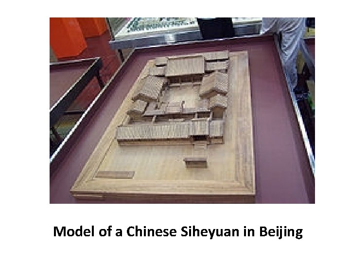Model of a Chinese Siheyuan in Beijing 