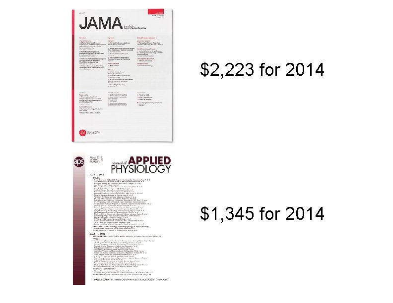 $2, 223 for 2014 $1, 345 for 2014 