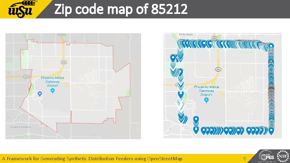 Zip code map of 85212 A Framework for Generating Synthetic Distribution Feeders using Open. Zip code map of 85212 A Framework for Generating Synthetic Distribution Feeders using Open.