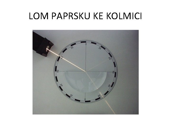 LOM PAPRSKU KE KOLMICI 