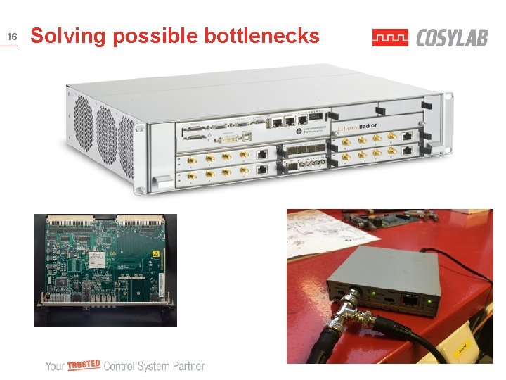 16 Solving possible bottlenecks 